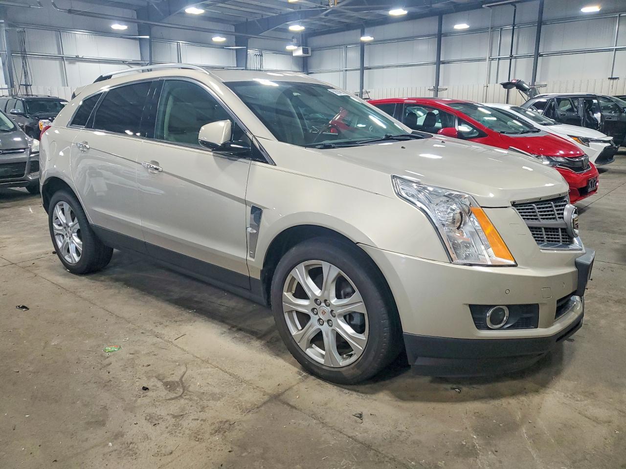 2010 Cadillac Srx Premium Collection Tan vin: 3GYFNCEY6AS585747