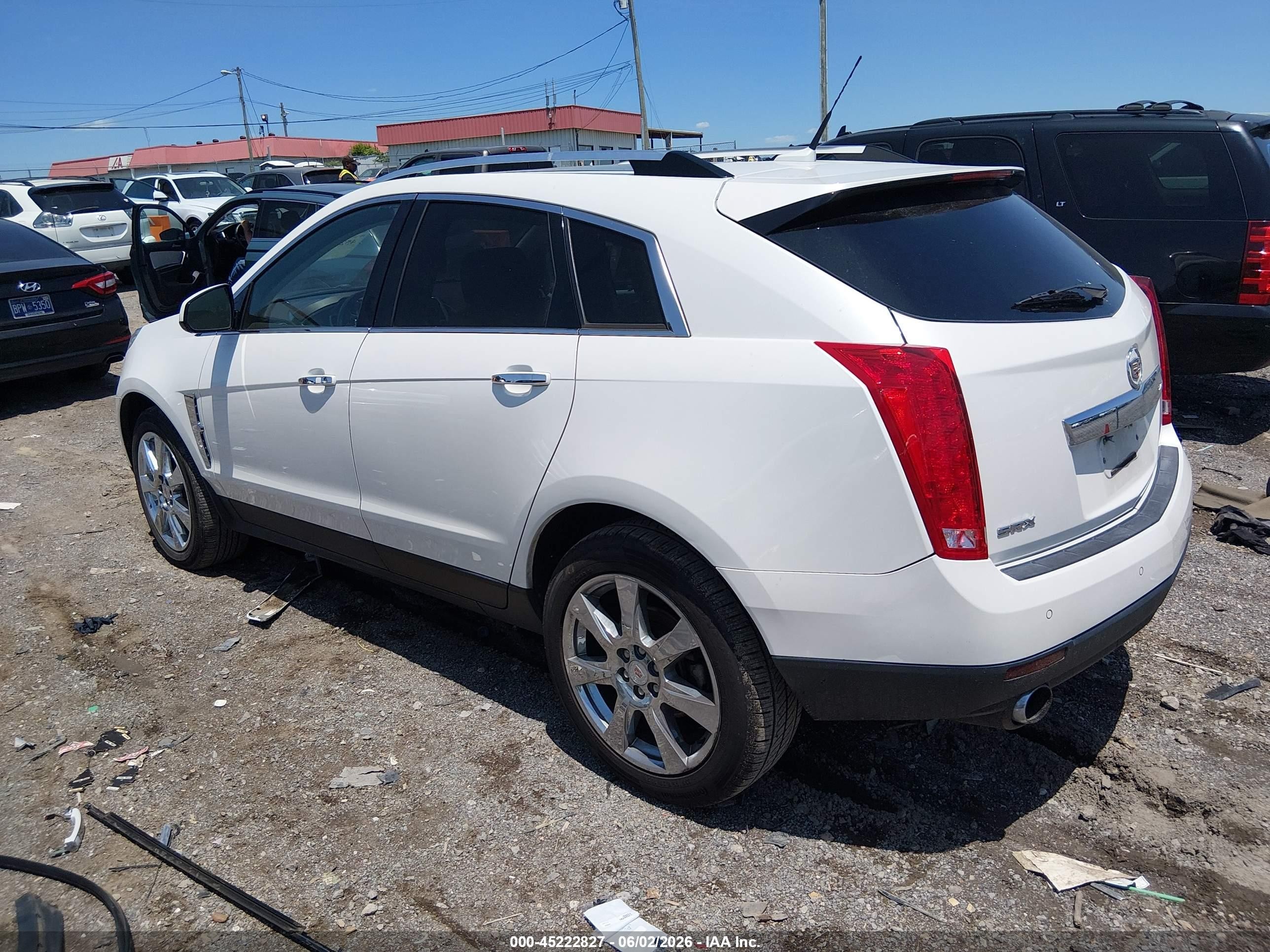 2011 Cadillac Srx Premium Collection Cream vin: 3GYFNCEY6BS559781