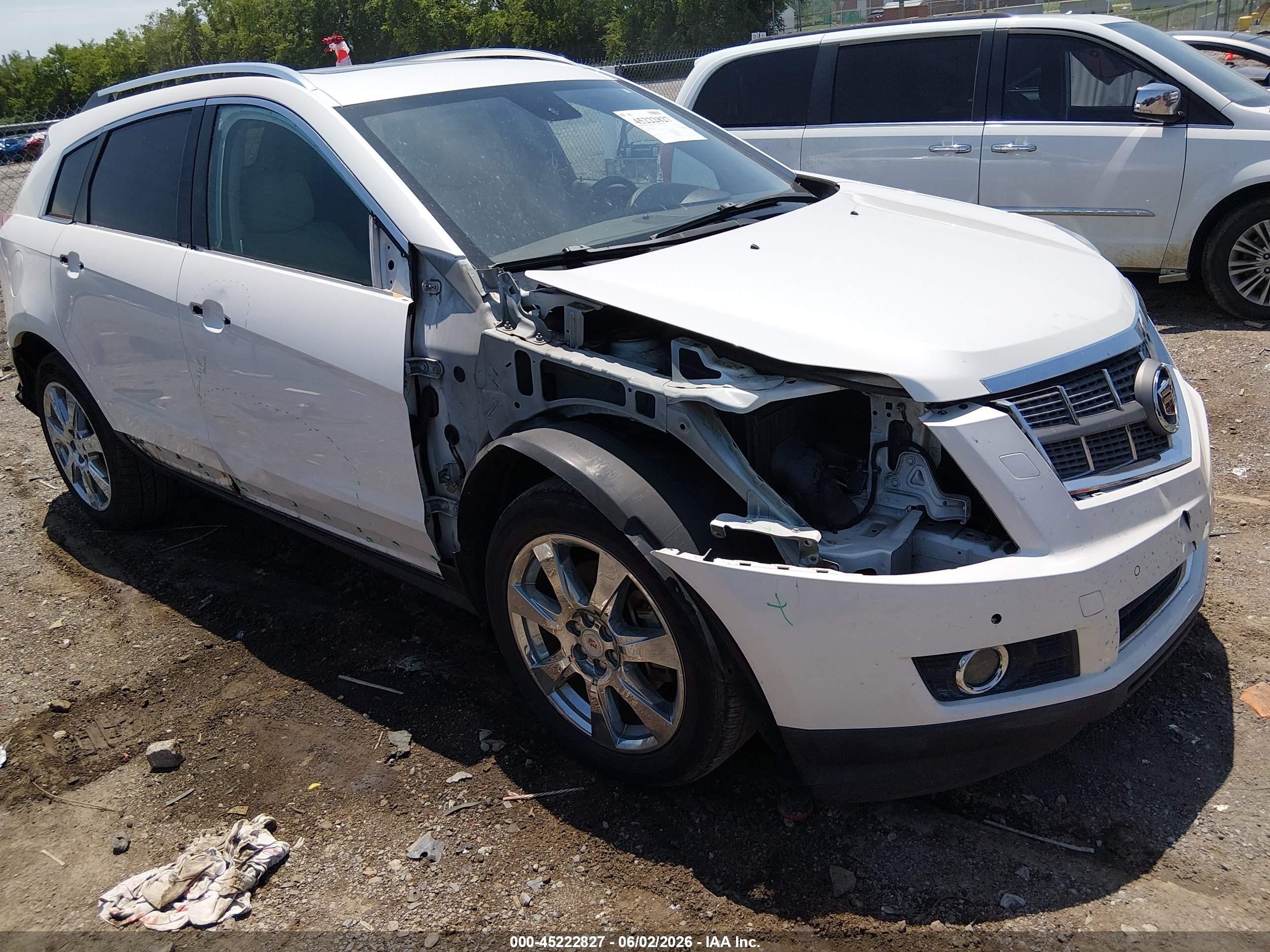 2011 Cadillac Srx Premium Collection Cream vin: 3GYFNCEY6BS559781