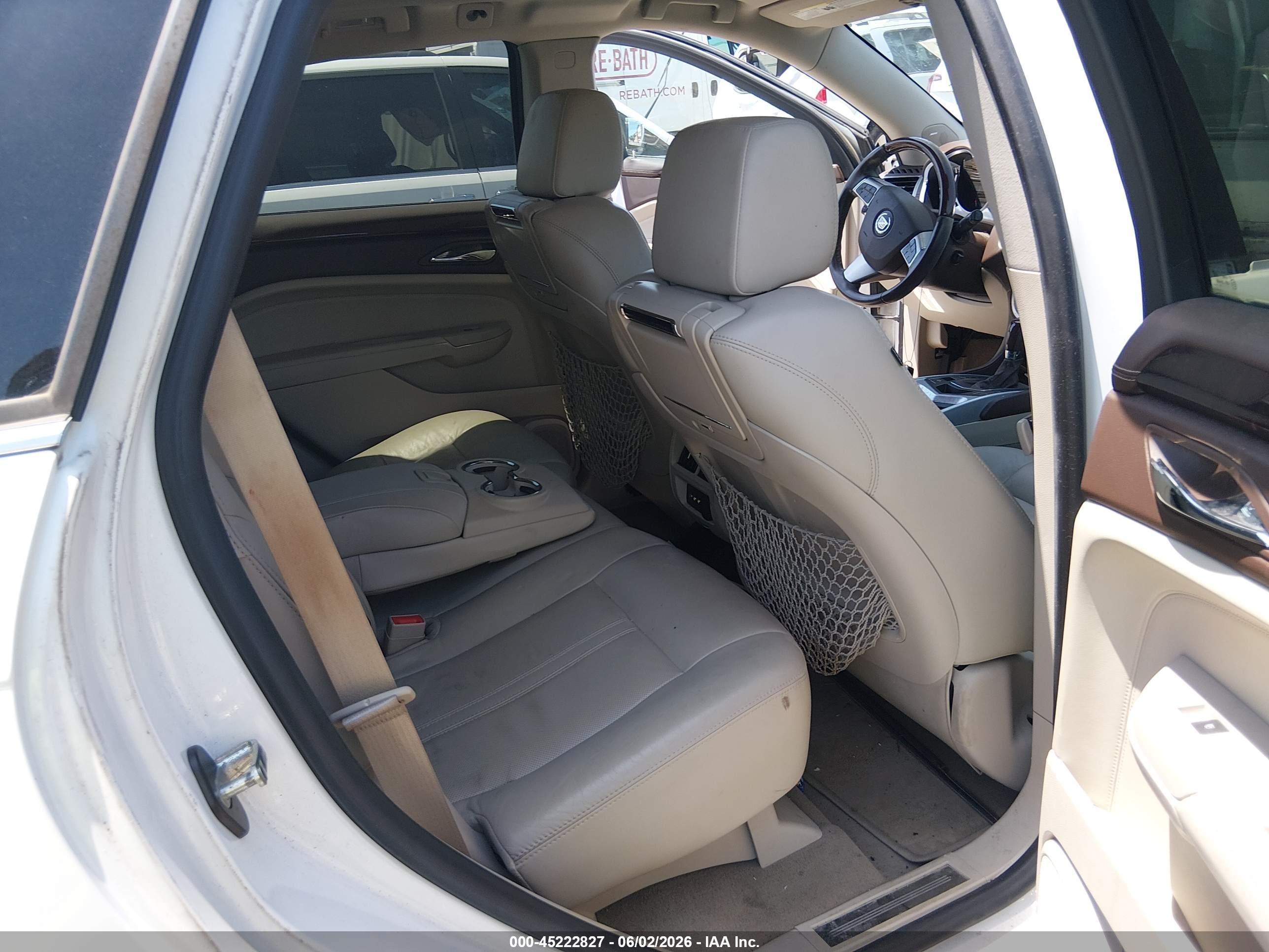 2011 Cadillac Srx Premium Collection Cream vin: 3GYFNCEY6BS559781