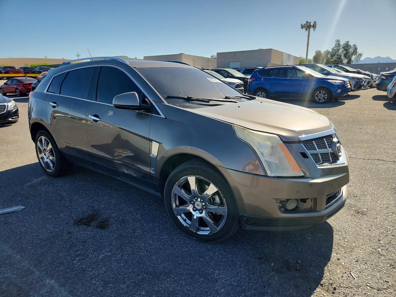 2011 Cadillac Srx Premium Collection Gray vin: 3GYFNCEY7BS563130