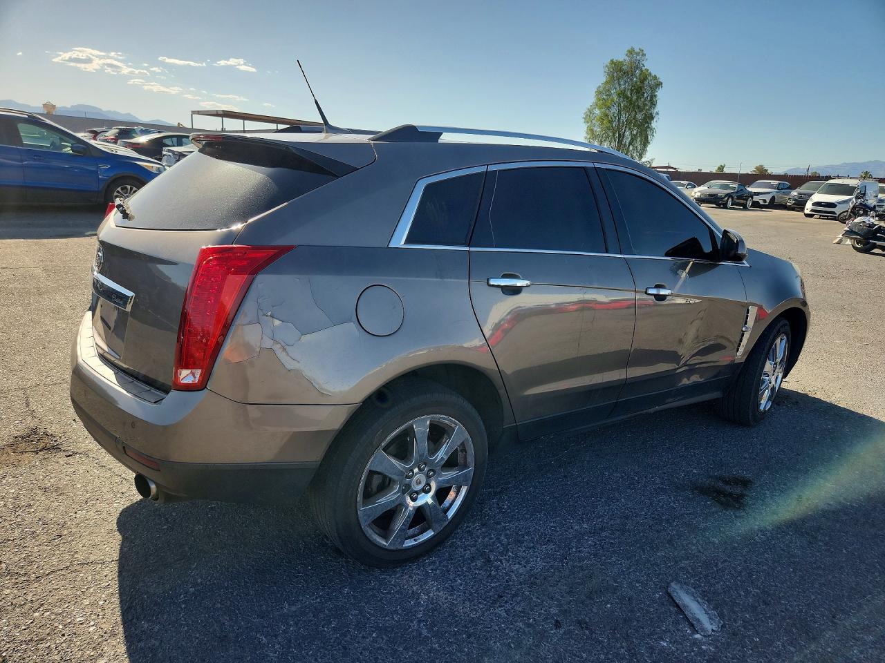 2011 Cadillac Srx Premium Collection Gray vin: 3GYFNCEY7BS563130