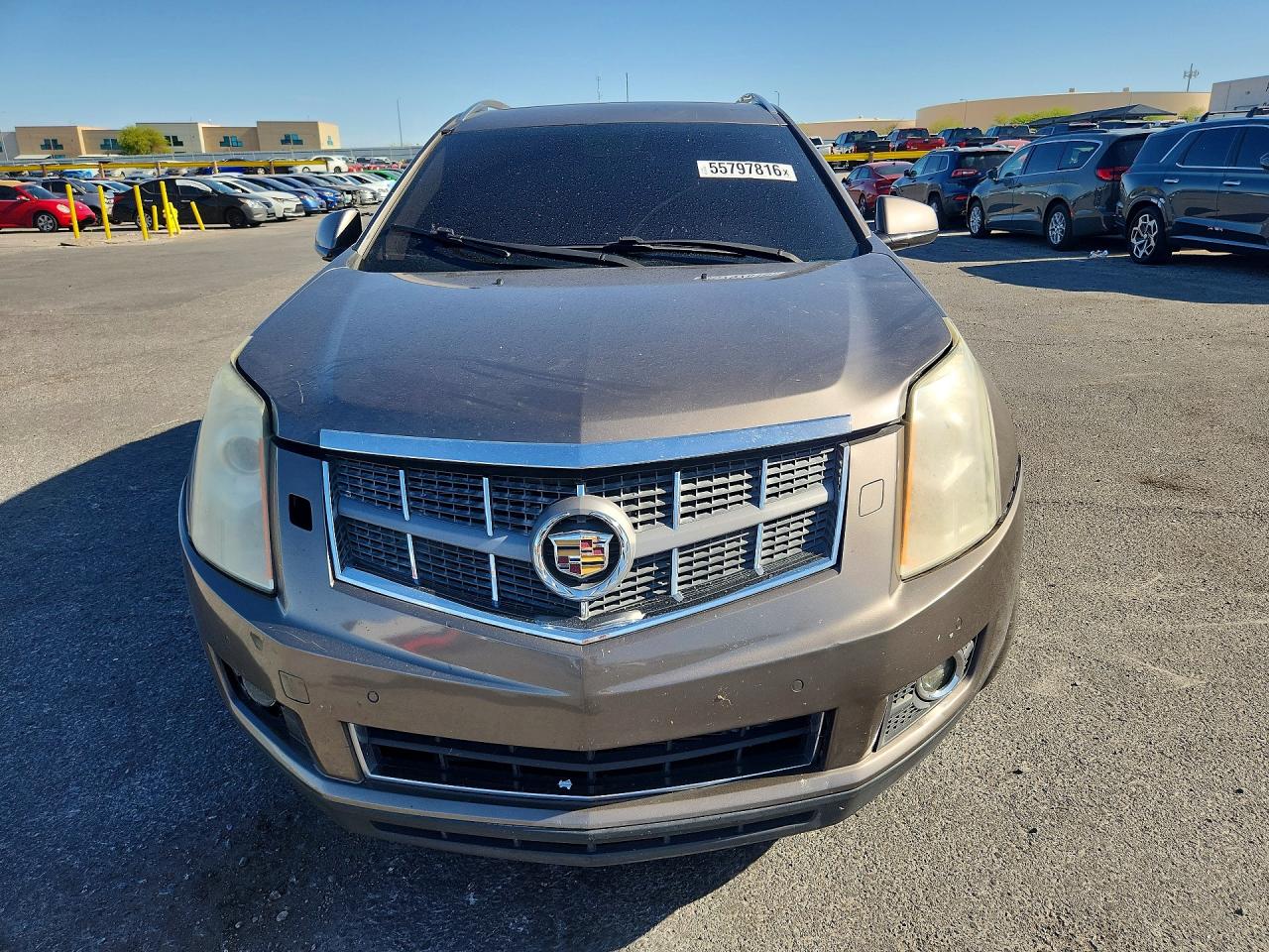 2011 Cadillac Srx Premium Collection Gray vin: 3GYFNCEY7BS563130