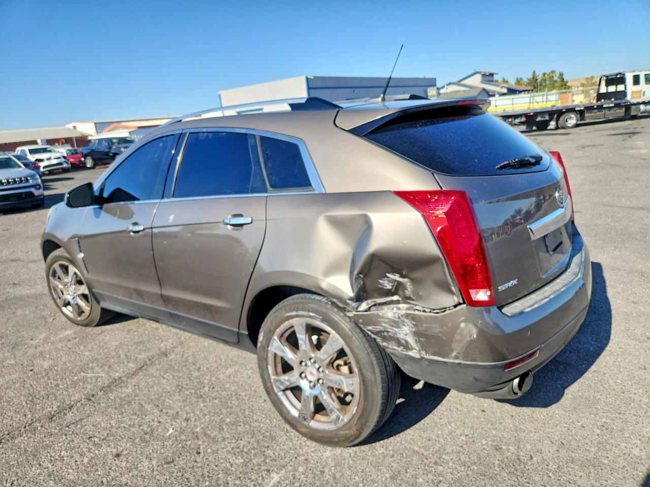 2011 Cadillac Srx Premium Collection Gray vin: 3GYFNCEY7BS563130