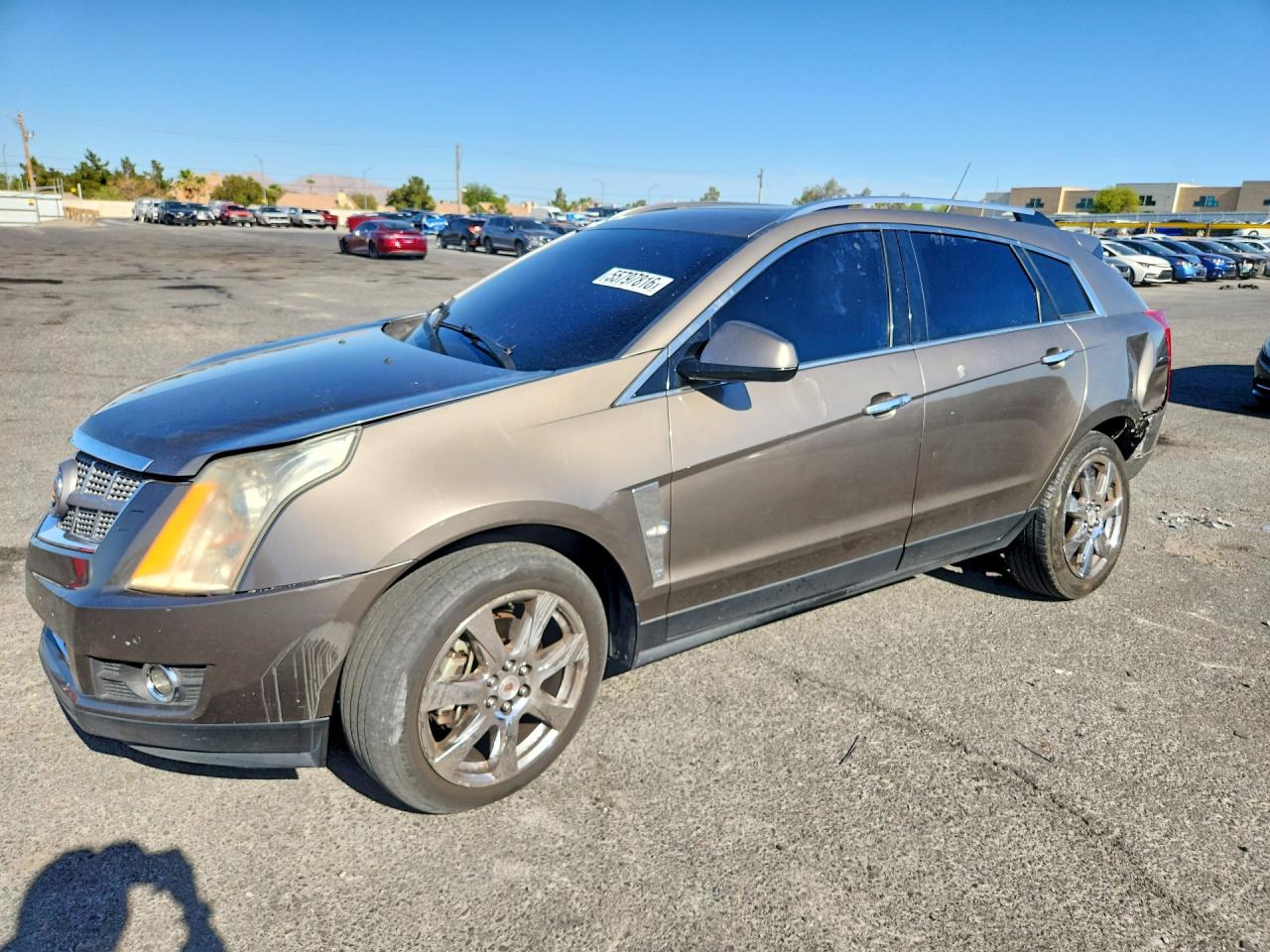 2011 Cadillac Srx Premium Collection Gray vin: 3GYFNCEY7BS563130