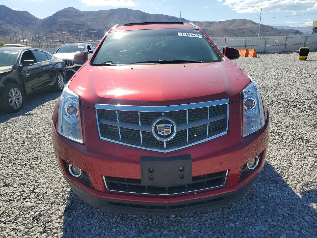 2011 Cadillac Srx Premium Collection Красный vin: 3GYFNCEY7BS613556