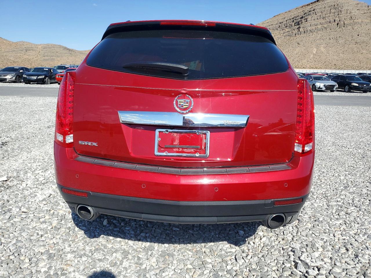 2011 Cadillac Srx Premium Collection Красный vin: 3GYFNCEY7BS613556