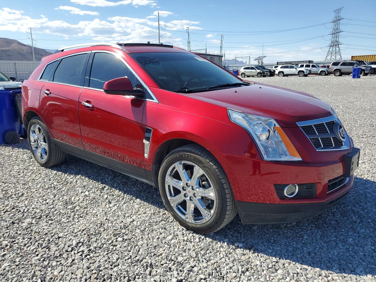 2011 Cadillac Srx Premium Collection Красный vin: 3GYFNCEY7BS613556