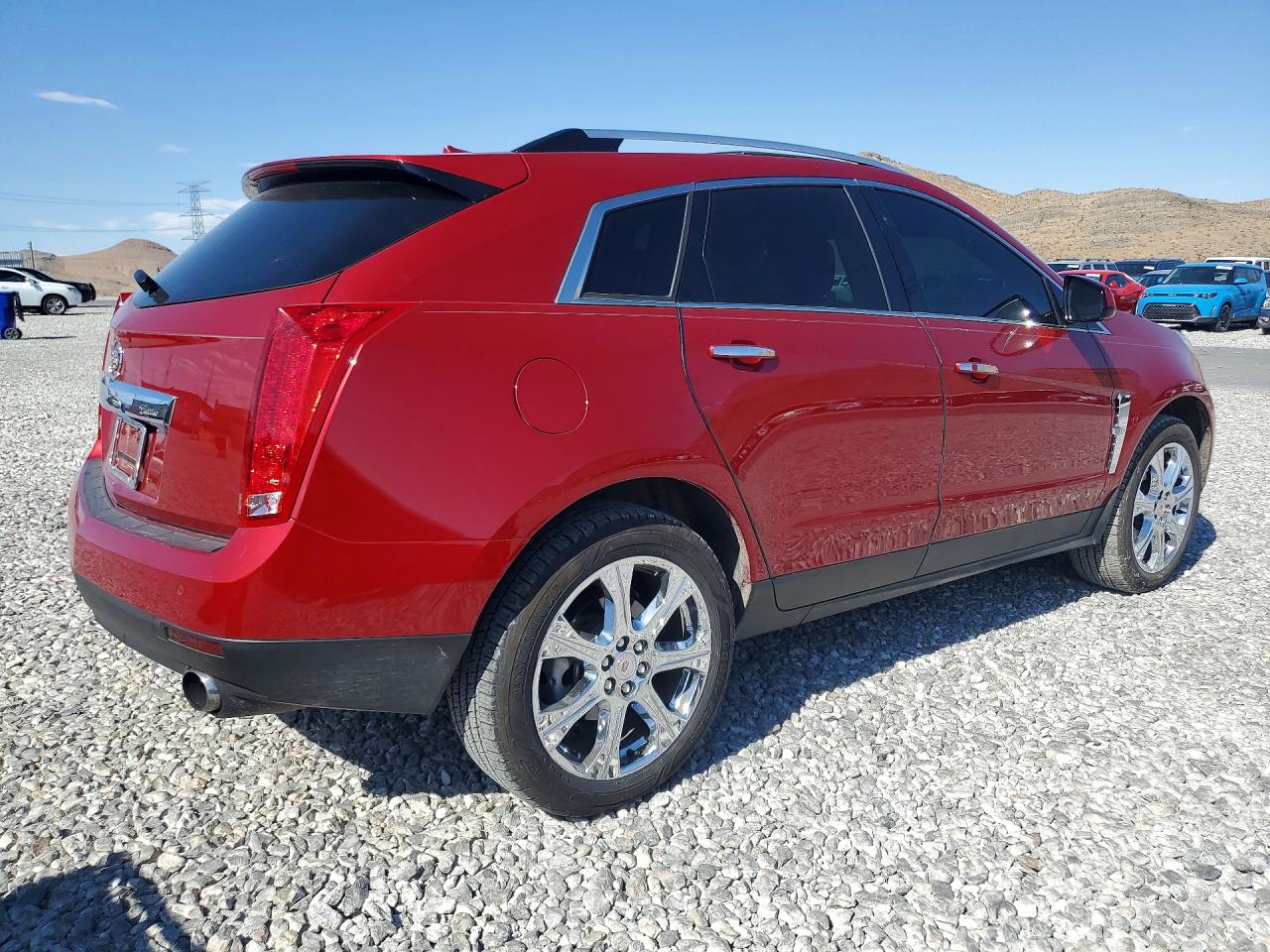 2011 Cadillac Srx Premium Collection Красный vin: 3GYFNCEY7BS613556