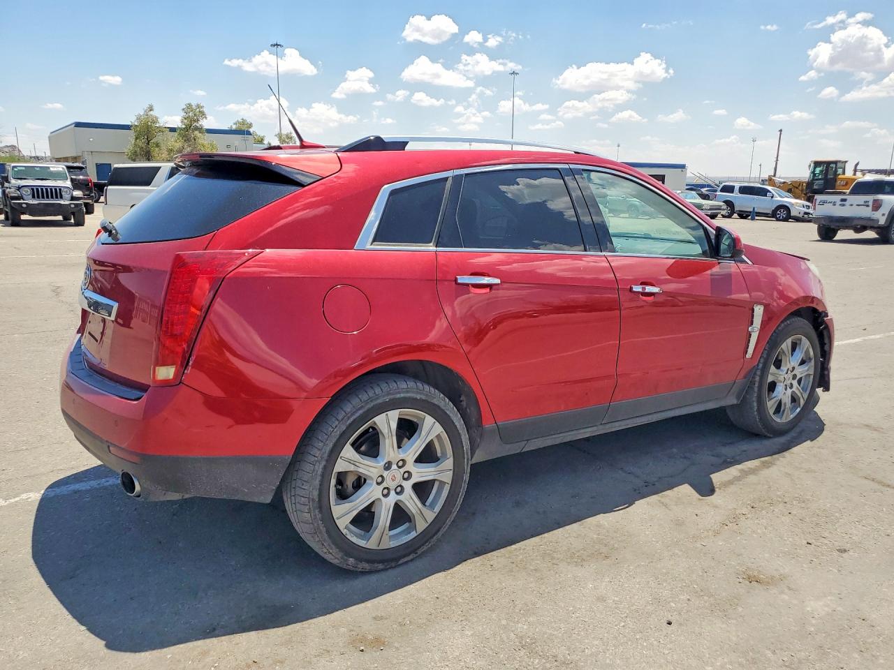 2010 Cadillac Srx Premium Collection Maroon vin: 3GYFNCEY8AS563040