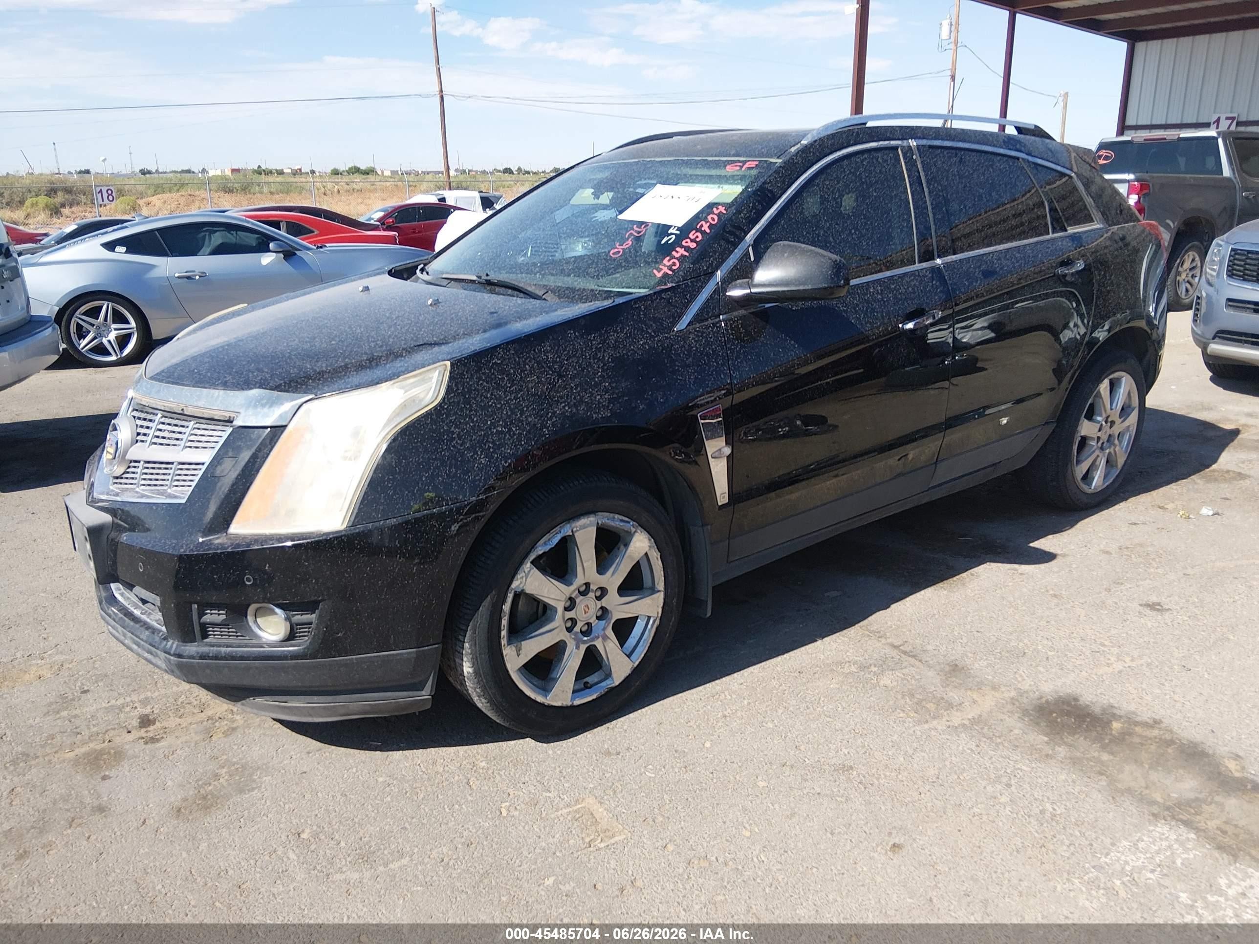 2010 Cadillac Srx Premium Collection Черный vin: 3GYFNCEY8AS585507