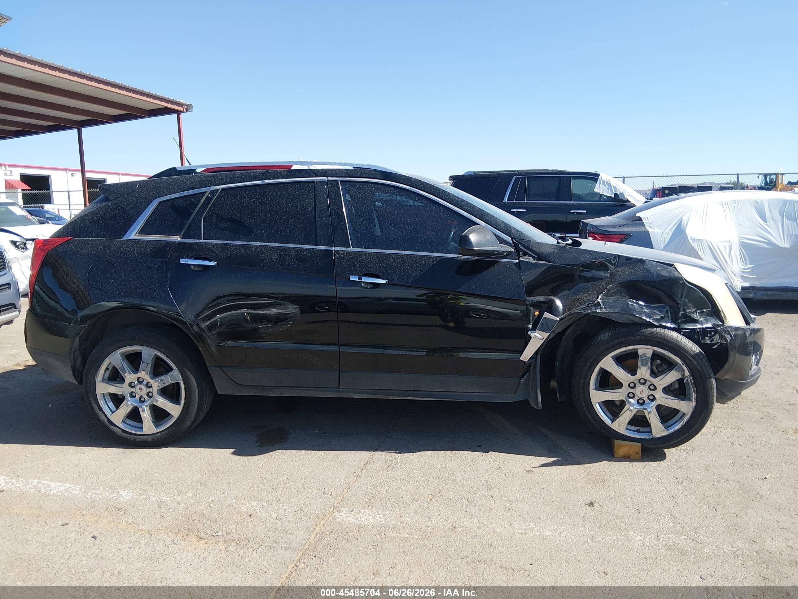 2010 Cadillac Srx Premium Collection Черный vin: 3GYFNCEY8AS585507
