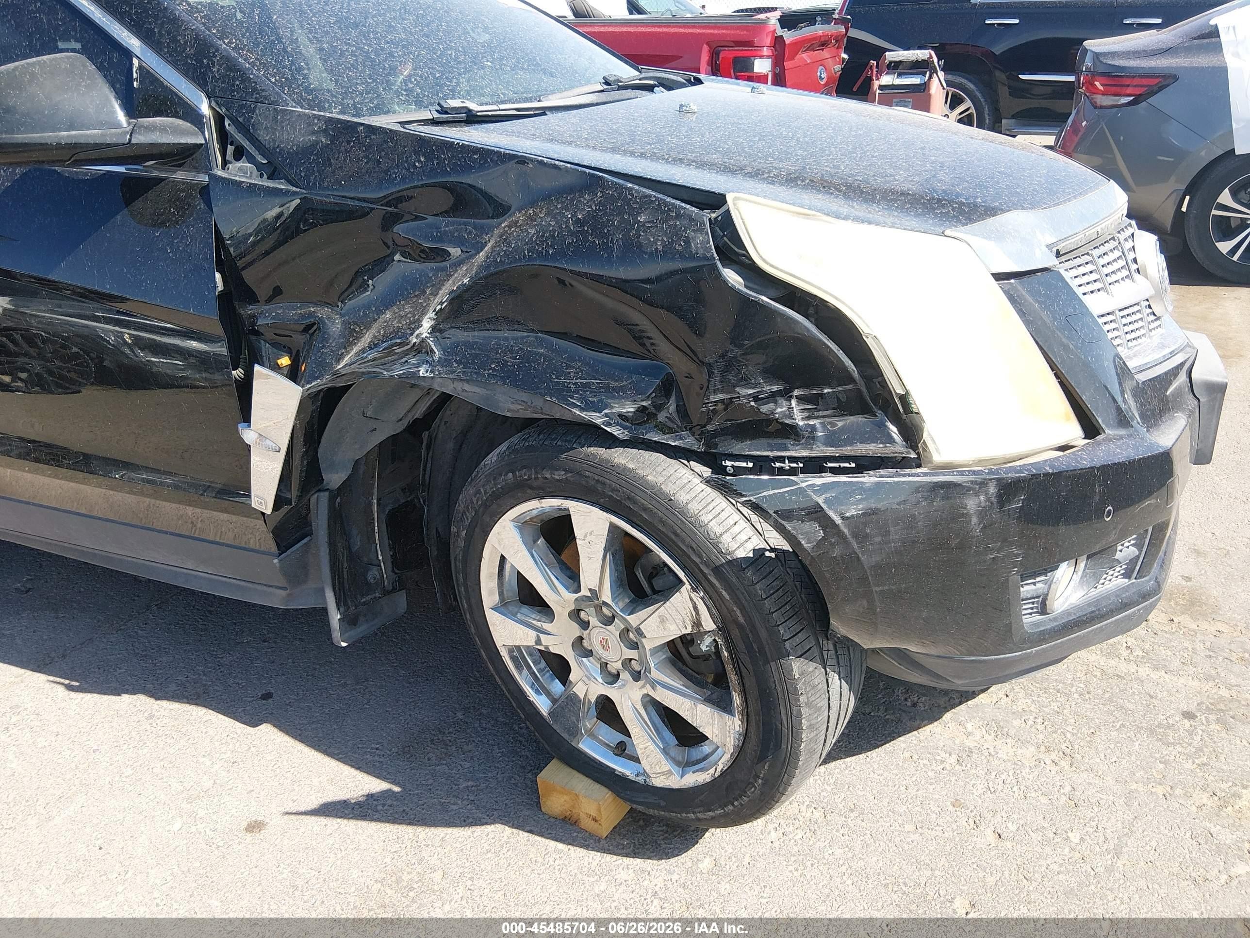 2010 Cadillac Srx Premium Collection Черный vin: 3GYFNCEY8AS585507