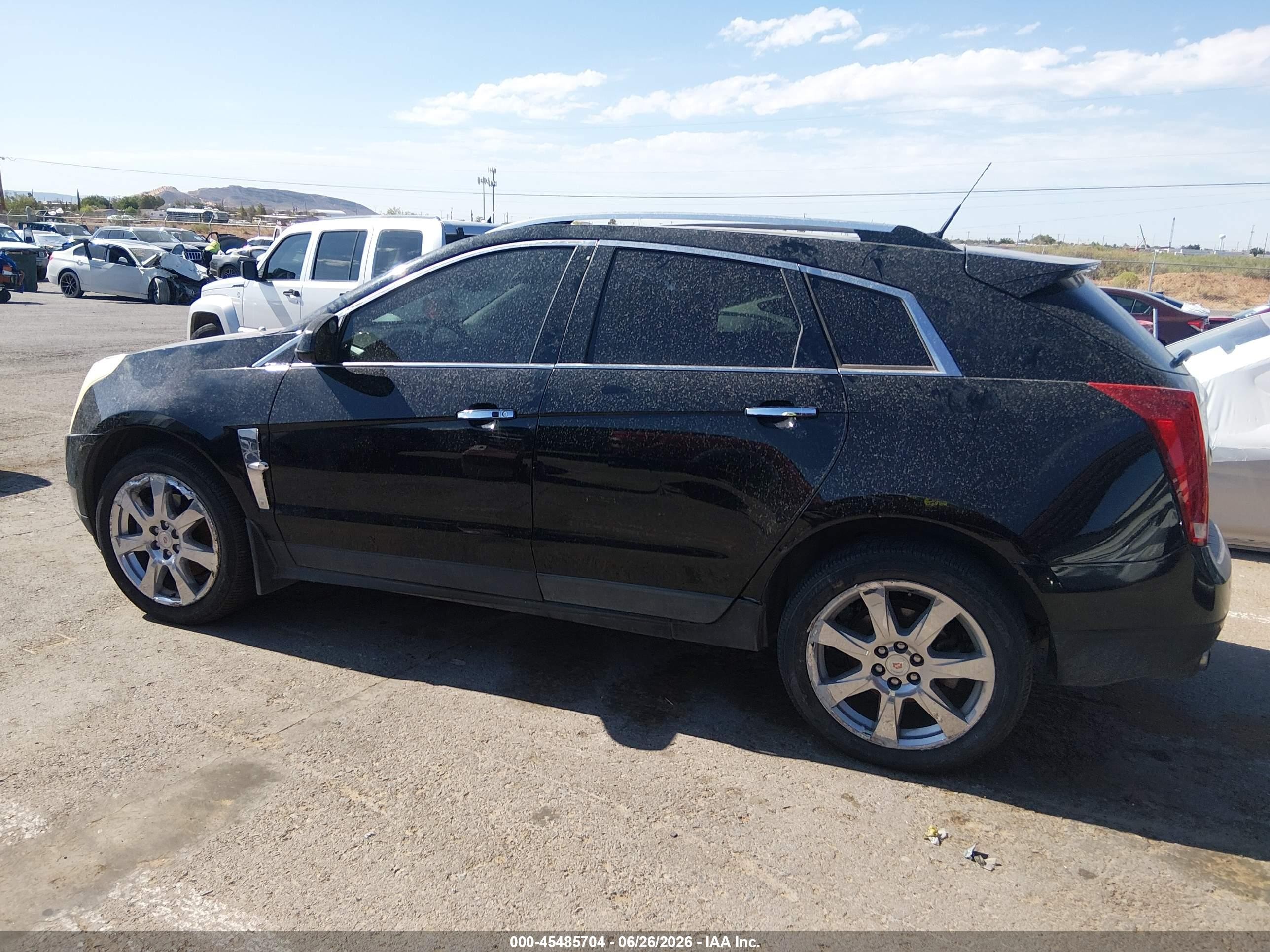 2010 Cadillac Srx Premium Collection Черный vin: 3GYFNCEY8AS585507