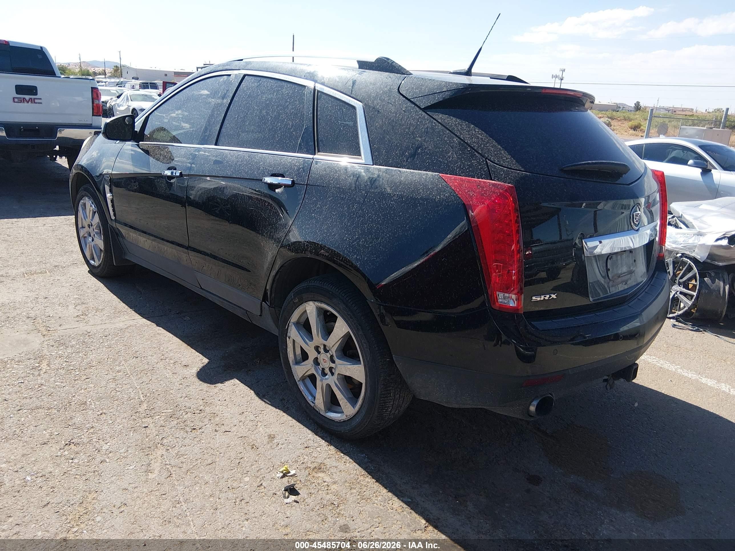 2010 Cadillac Srx Premium Collection Черный vin: 3GYFNCEY8AS585507