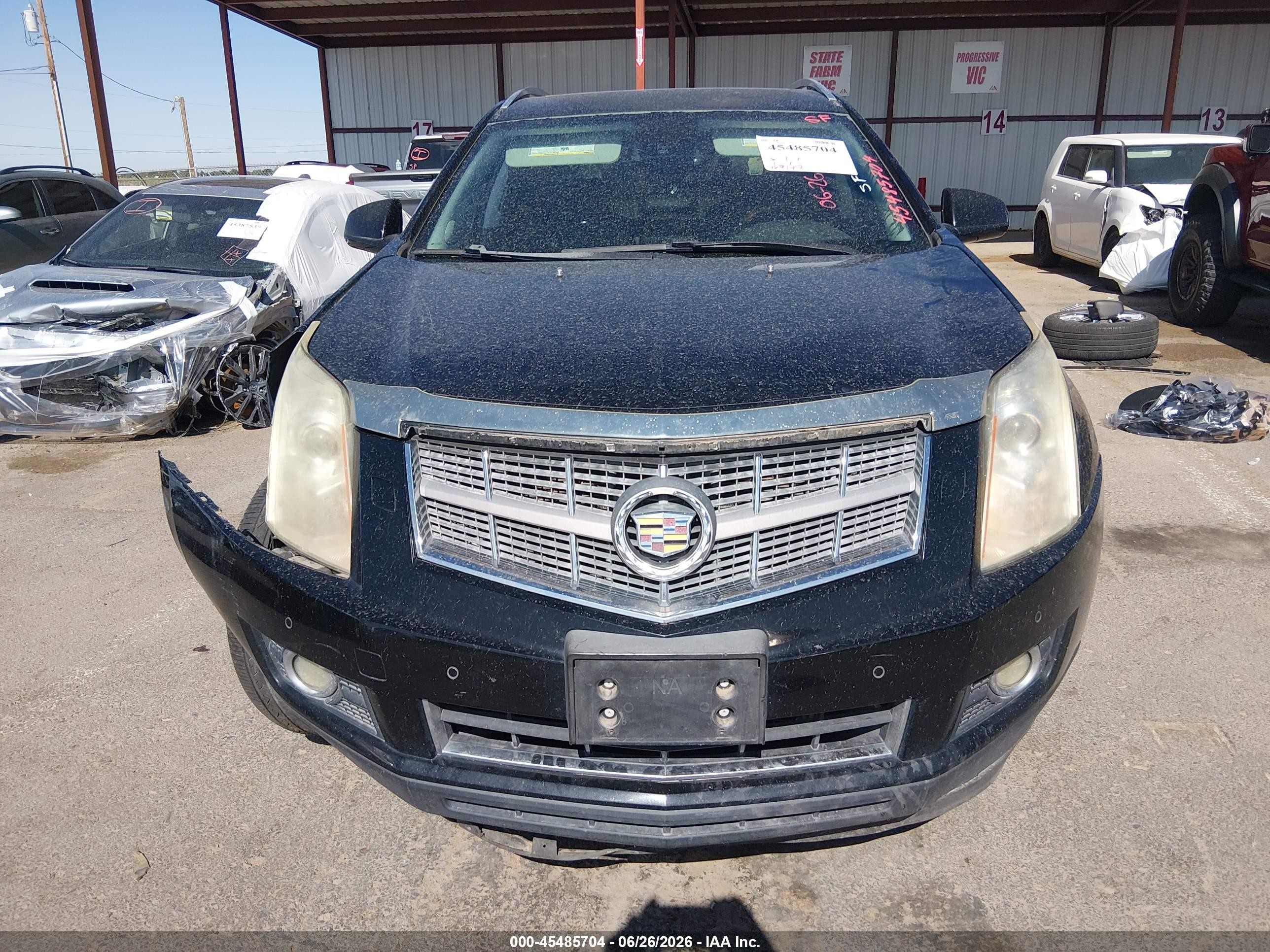 2010 Cadillac Srx Premium Collection Черный vin: 3GYFNCEY8AS585507
