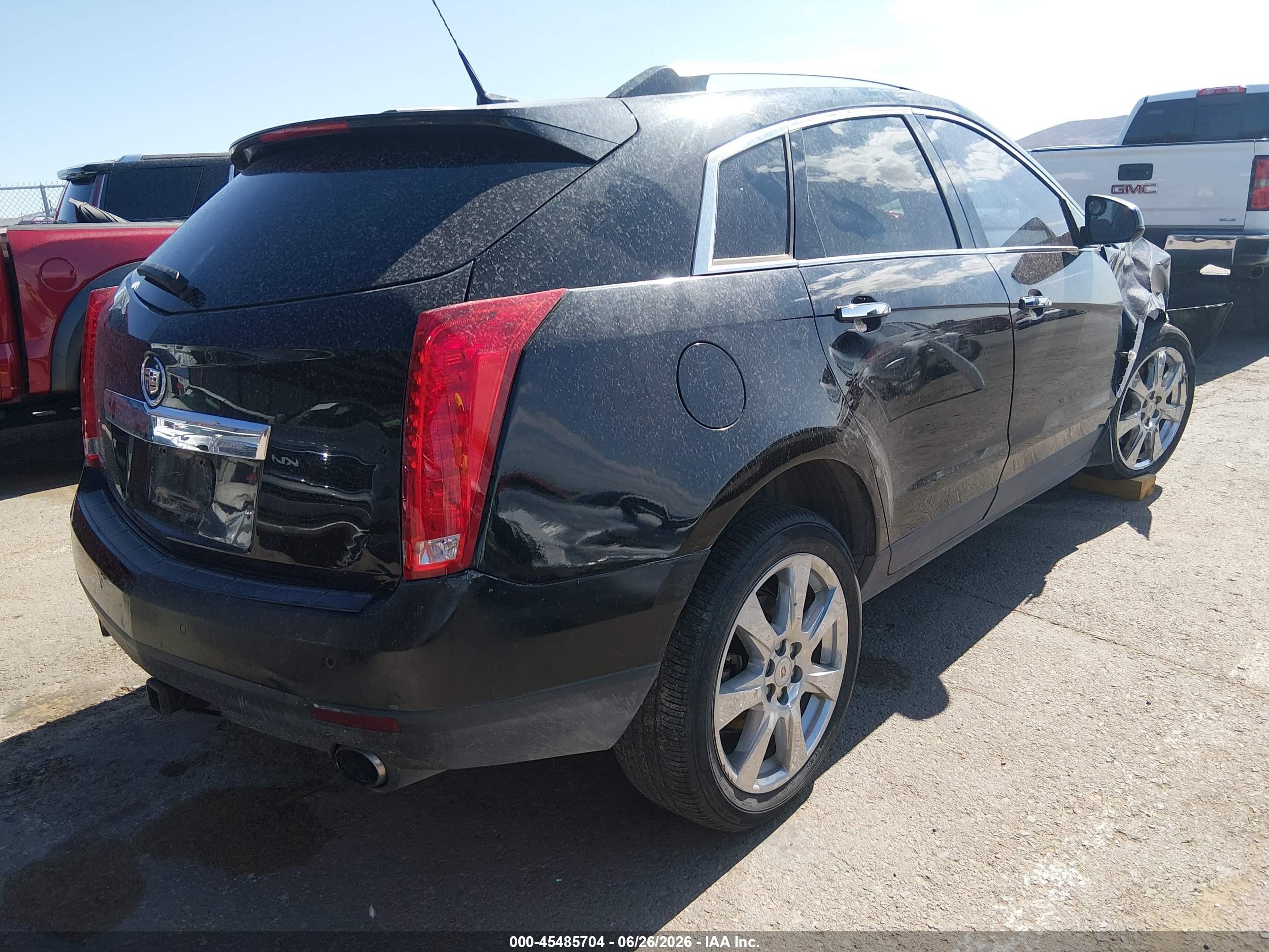 2010 Cadillac Srx Premium Collection Черный vin: 3GYFNCEY8AS585507