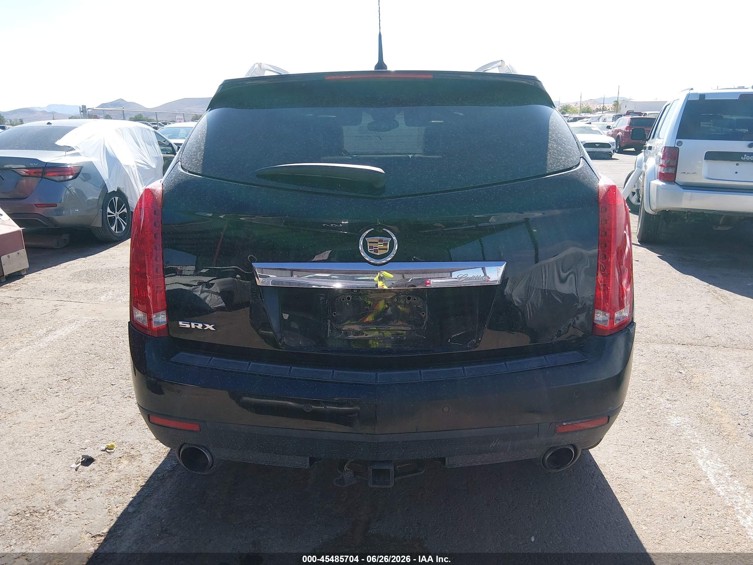 2010 Cadillac Srx Premium Collection Черный vin: 3GYFNCEY8AS585507