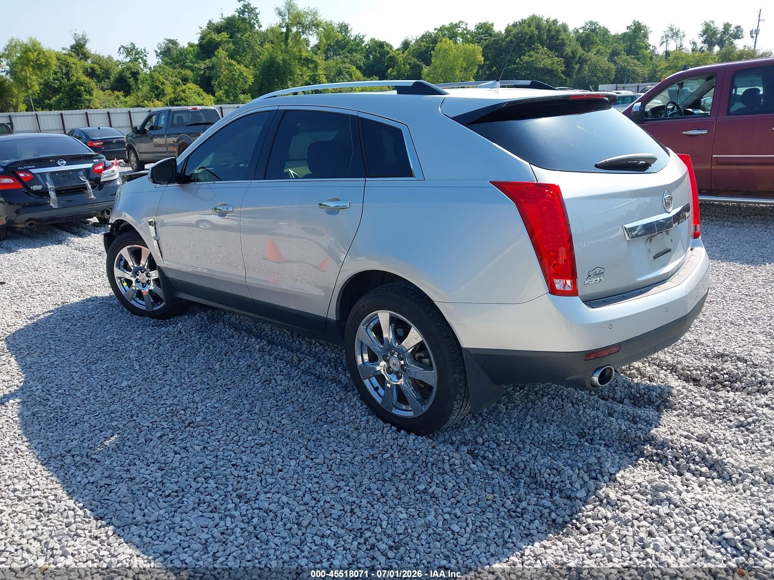 2011 Cadillac Srx Premium Collection Silver vin: 3GYFNCEY8BS646825