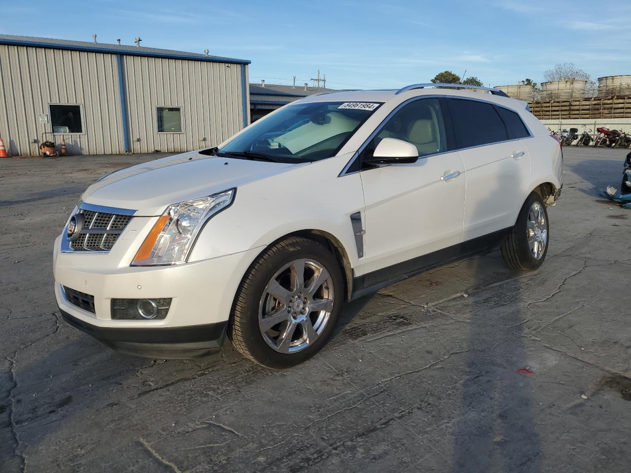 2011 Cadillac Srx Premium Collection White vin: 3GYFNCEY9BS568880