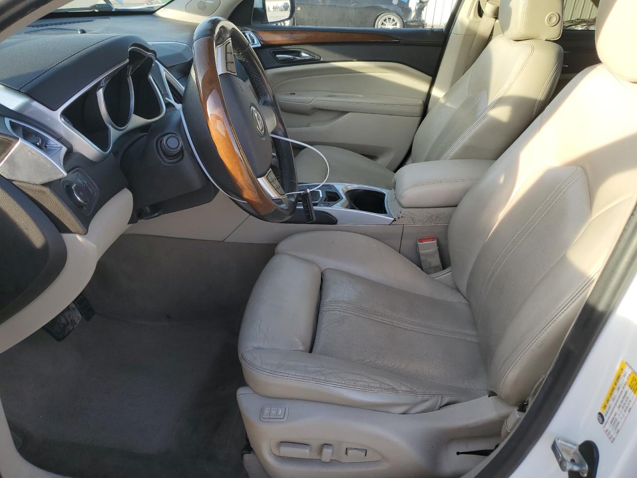 2011 Cadillac Srx Premium Collection White vin: 3GYFNCEY9BS568880