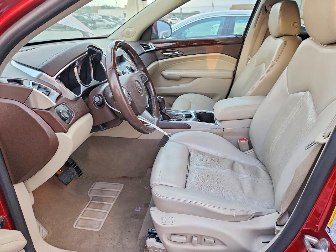 2010 Cadillac Srx Premium Collection Red vin: 3GYFNCEYXAS501199