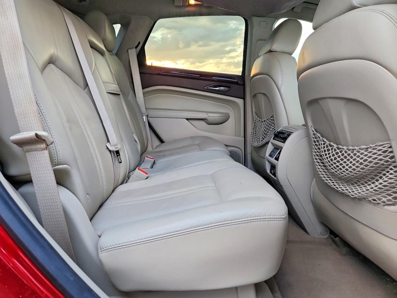 2010 Cadillac Srx Premium Collection Red vin: 3GYFNCEYXAS501199