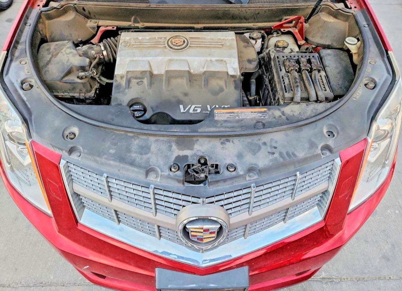 2010 Cadillac Srx Premium Collection Red vin: 3GYFNCEYXAS501199