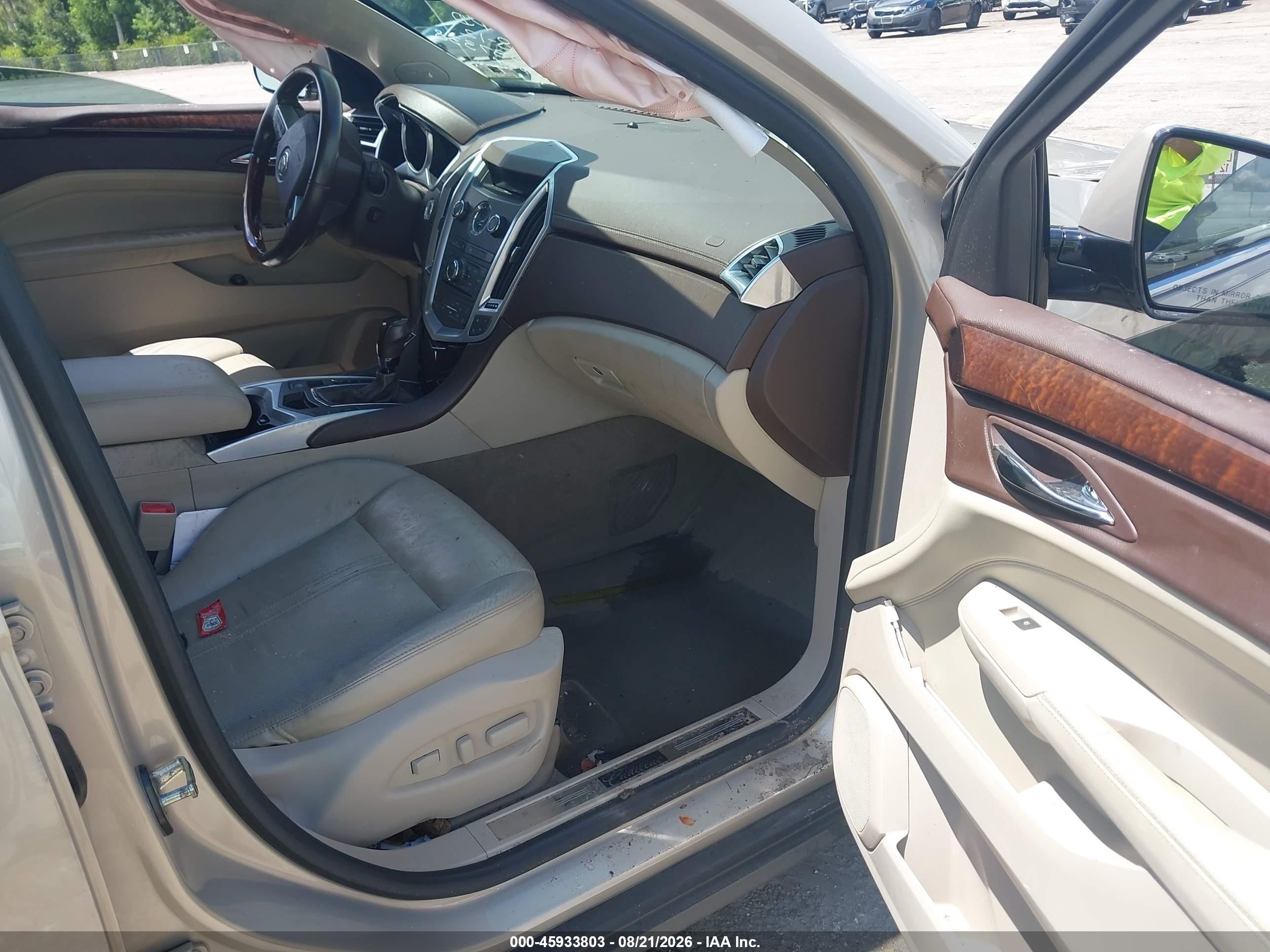 2010 Cadillac Srx Premium Collection Gold vin: 3GYFNCEYXAS587338