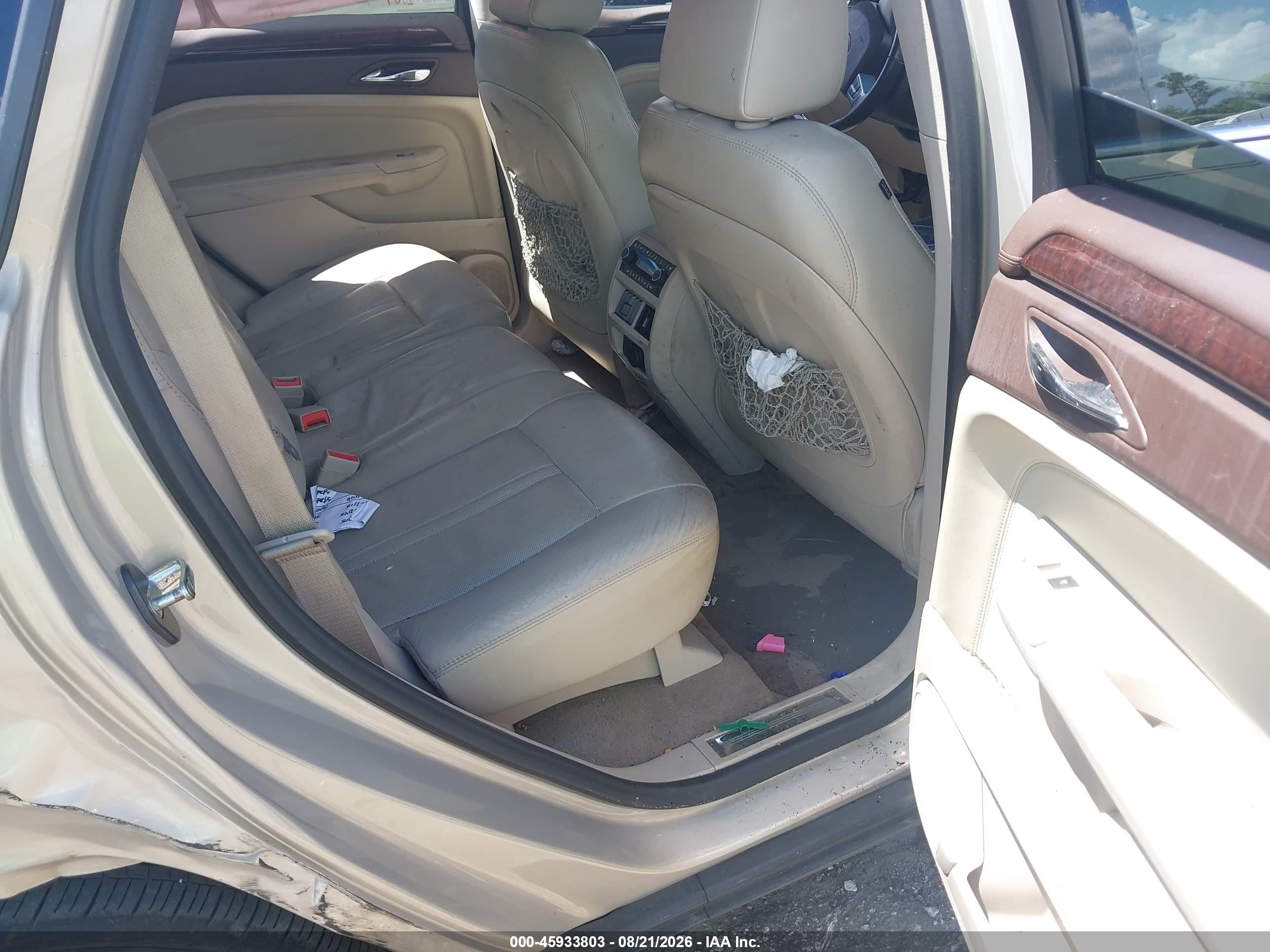 2010 Cadillac Srx Premium Collection Gold vin: 3GYFNCEYXAS587338