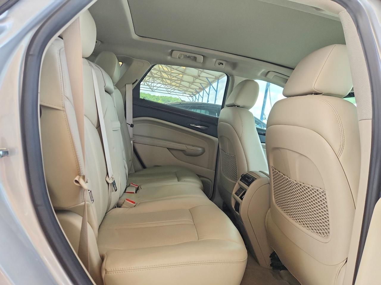 2010 Cadillac Srx Premium Collection Silver vin: 3GYFNCEYXAS652043