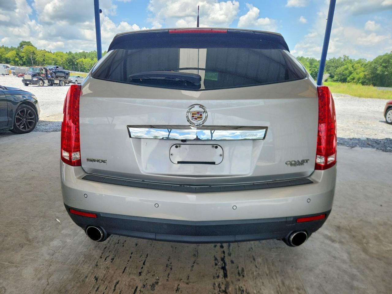 2010 Cadillac Srx Premium Collection Silver vin: 3GYFNCEYXAS652043