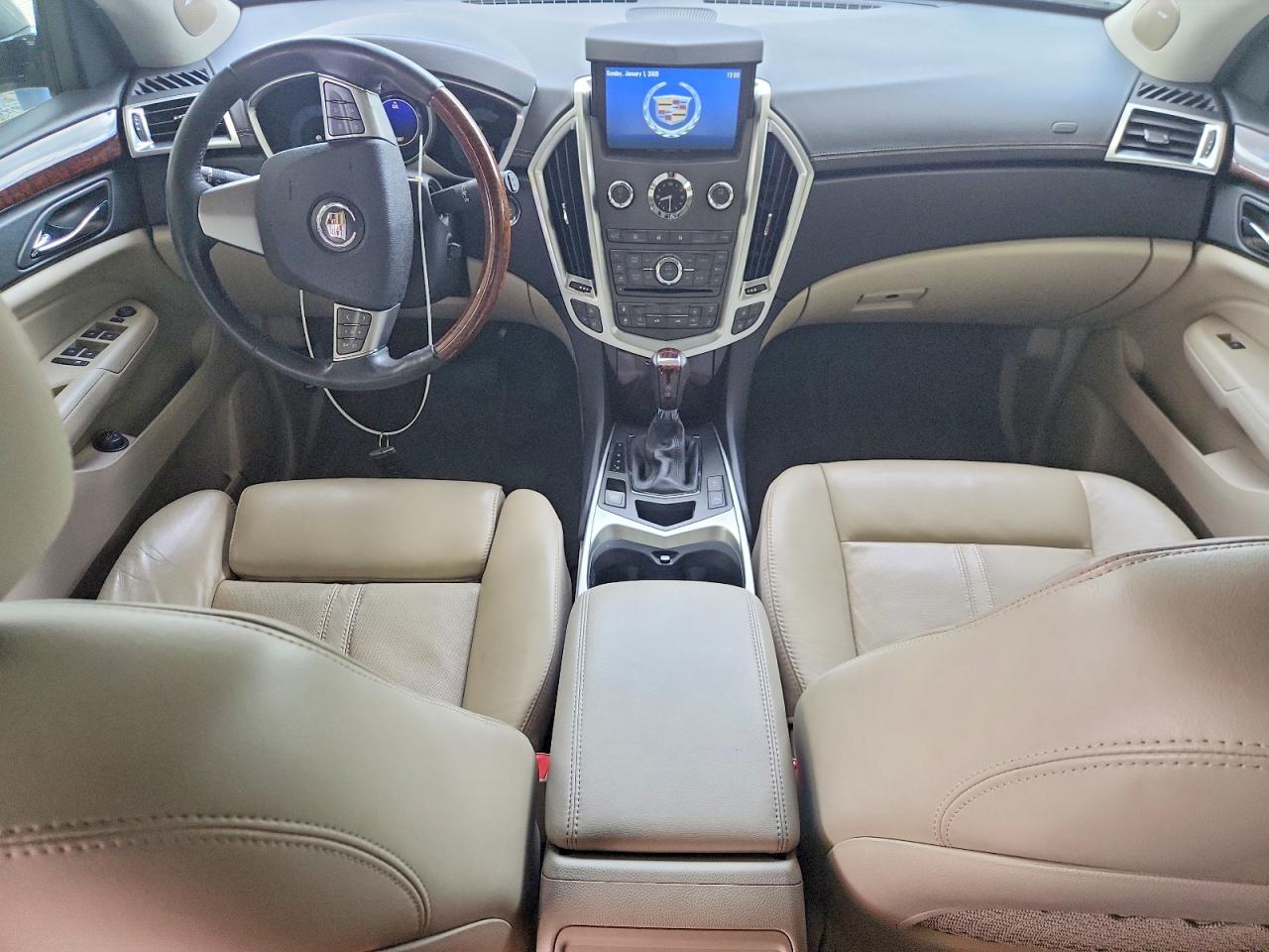 2010 Cadillac Srx Premium Collection Silver vin: 3GYFNCEYXAS652043