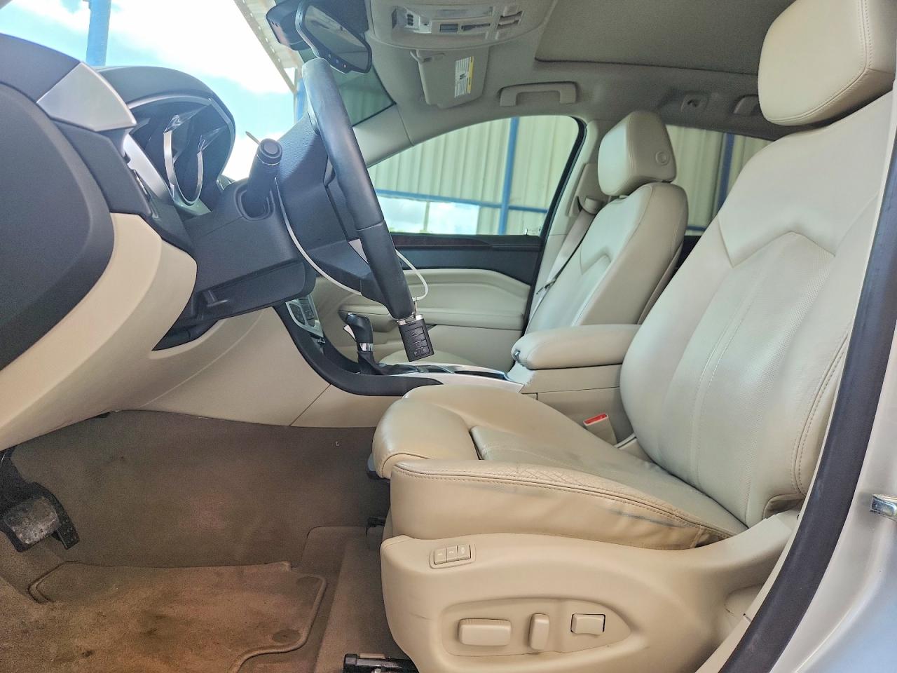 2010 Cadillac Srx Premium Collection Silver vin: 3GYFNCEYXAS652043