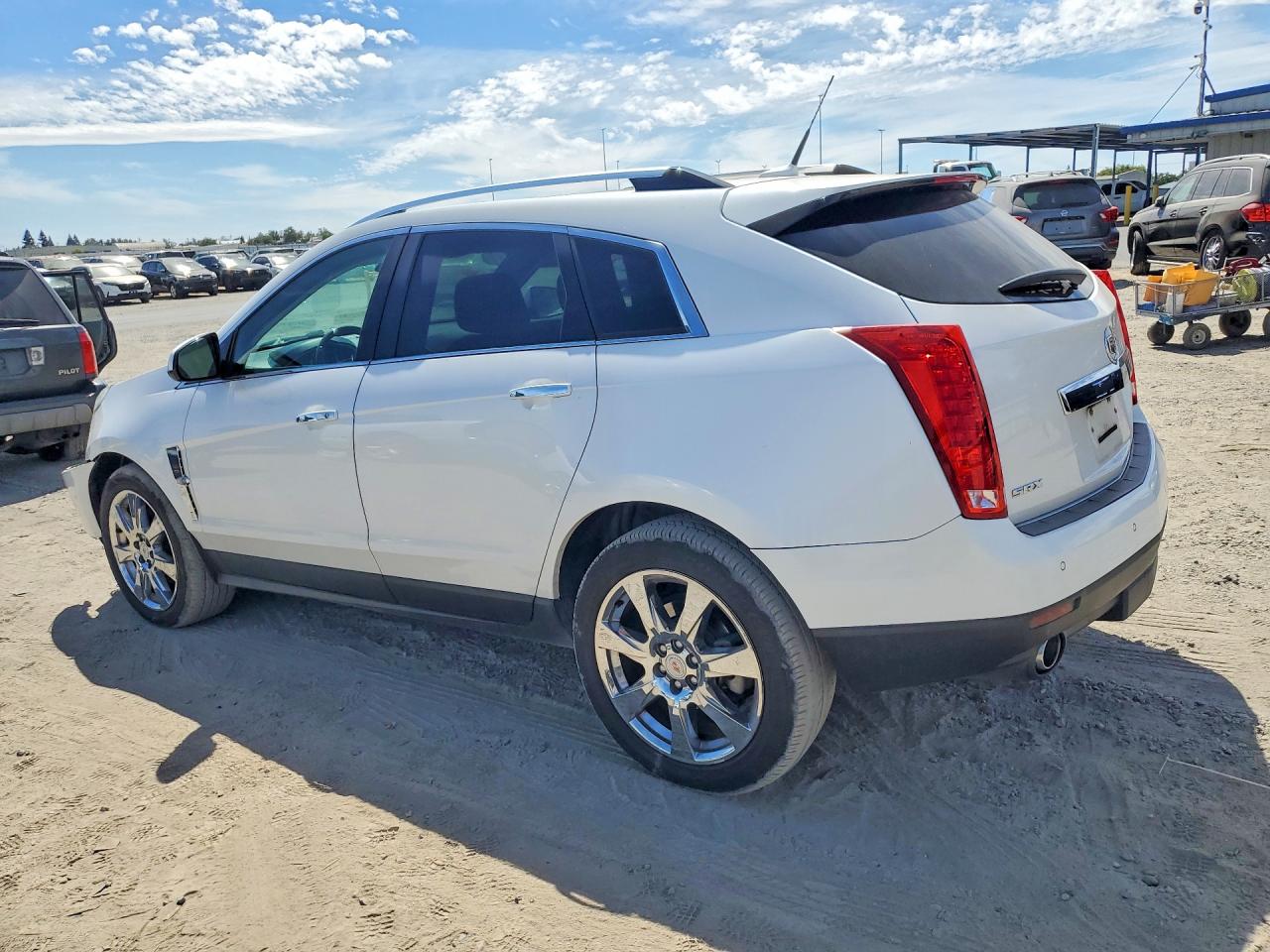 2011 Cadillac Srx Premium Collection White vin: 3GYFNCEYXBS624485
