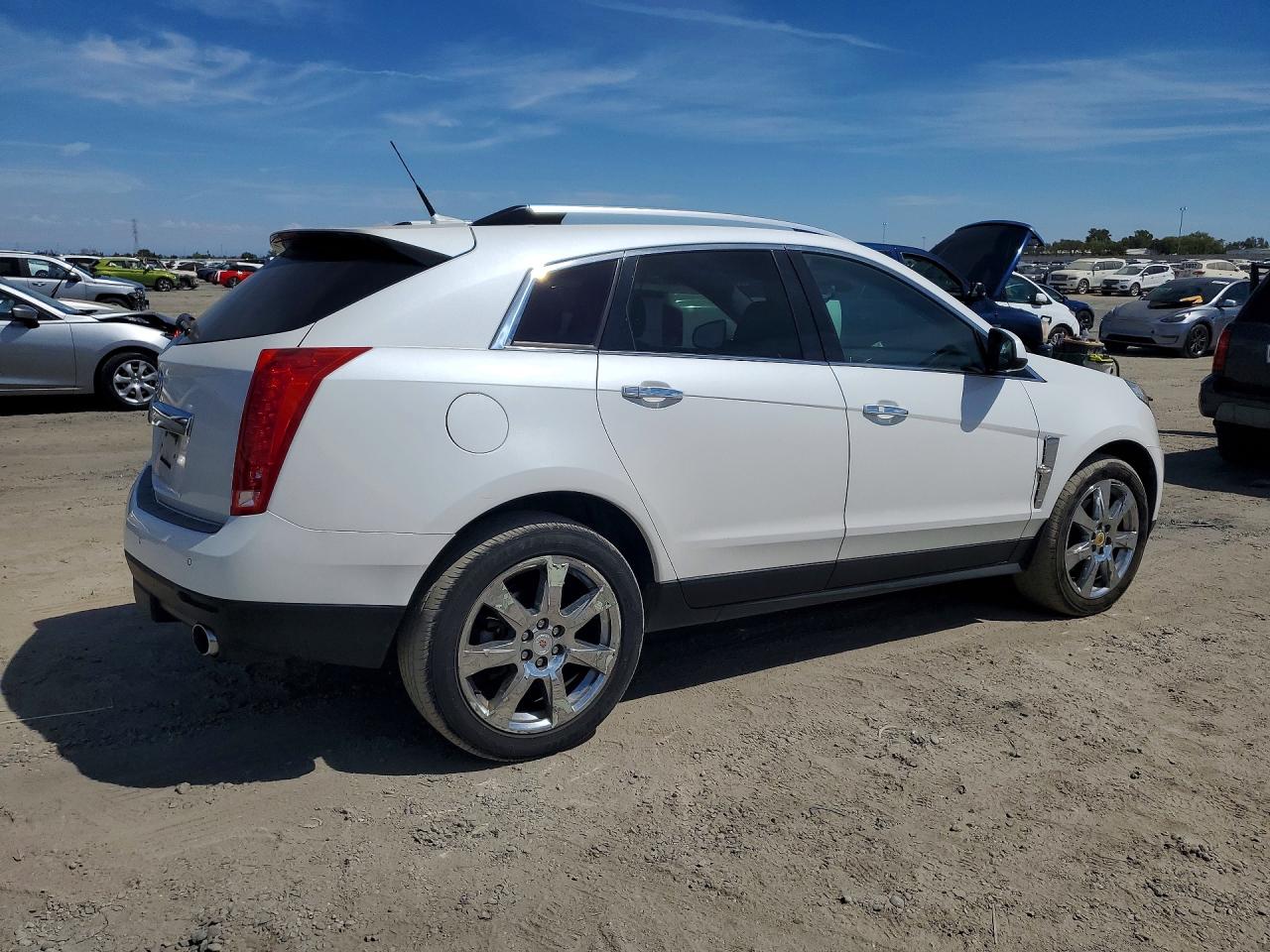 2011 Cadillac Srx Premium Collection White vin: 3GYFNCEYXBS624485