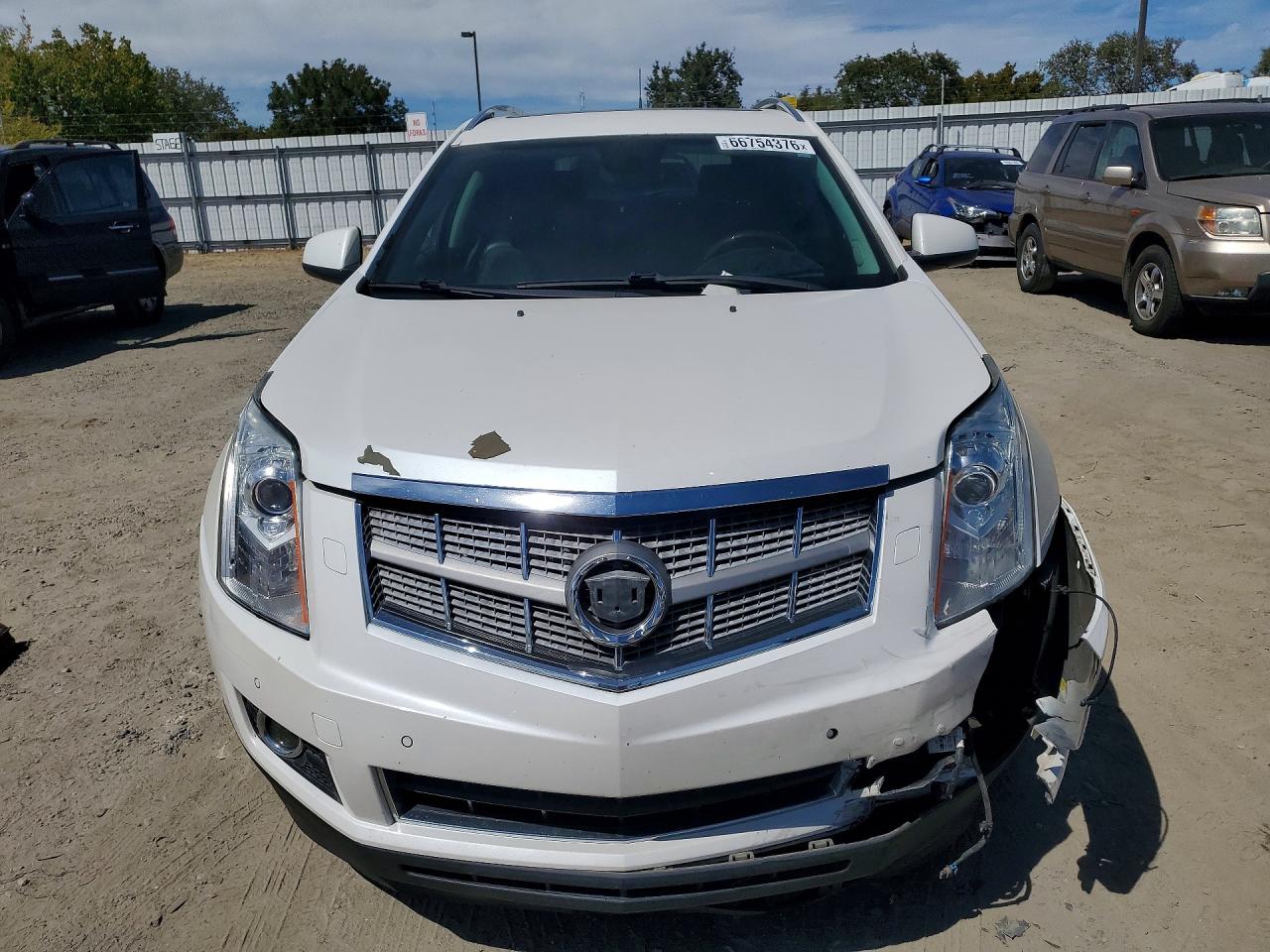 2011 Cadillac Srx Premium Collection White vin: 3GYFNCEYXBS624485