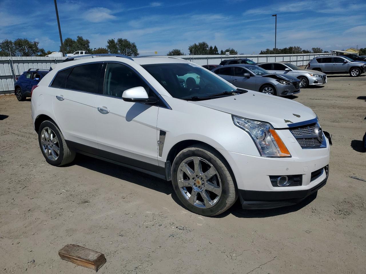 2011 Cadillac Srx Premium Collection White vin: 3GYFNCEYXBS624485