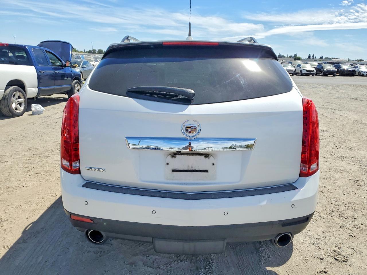2011 Cadillac Srx Premium Collection White vin: 3GYFNCEYXBS624485