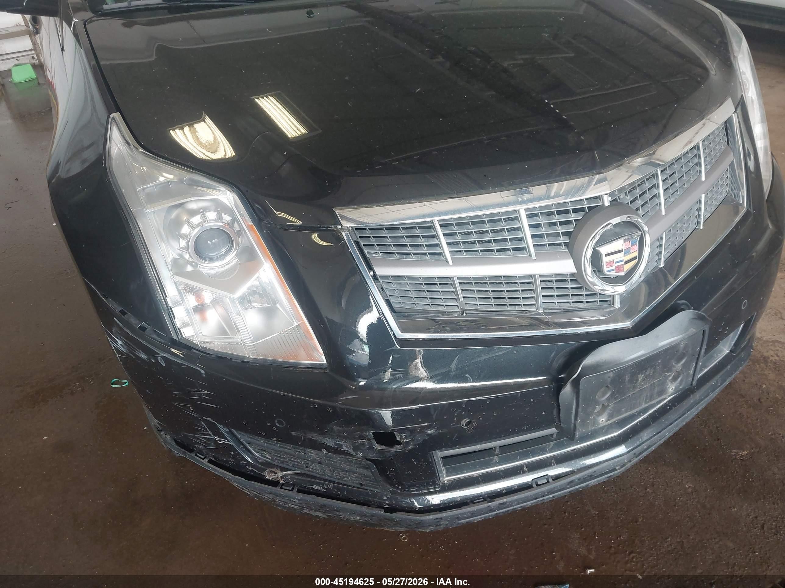 2012 Cadillac Srx Luxury Collection Black vin: 3GYFNDE30CS503136