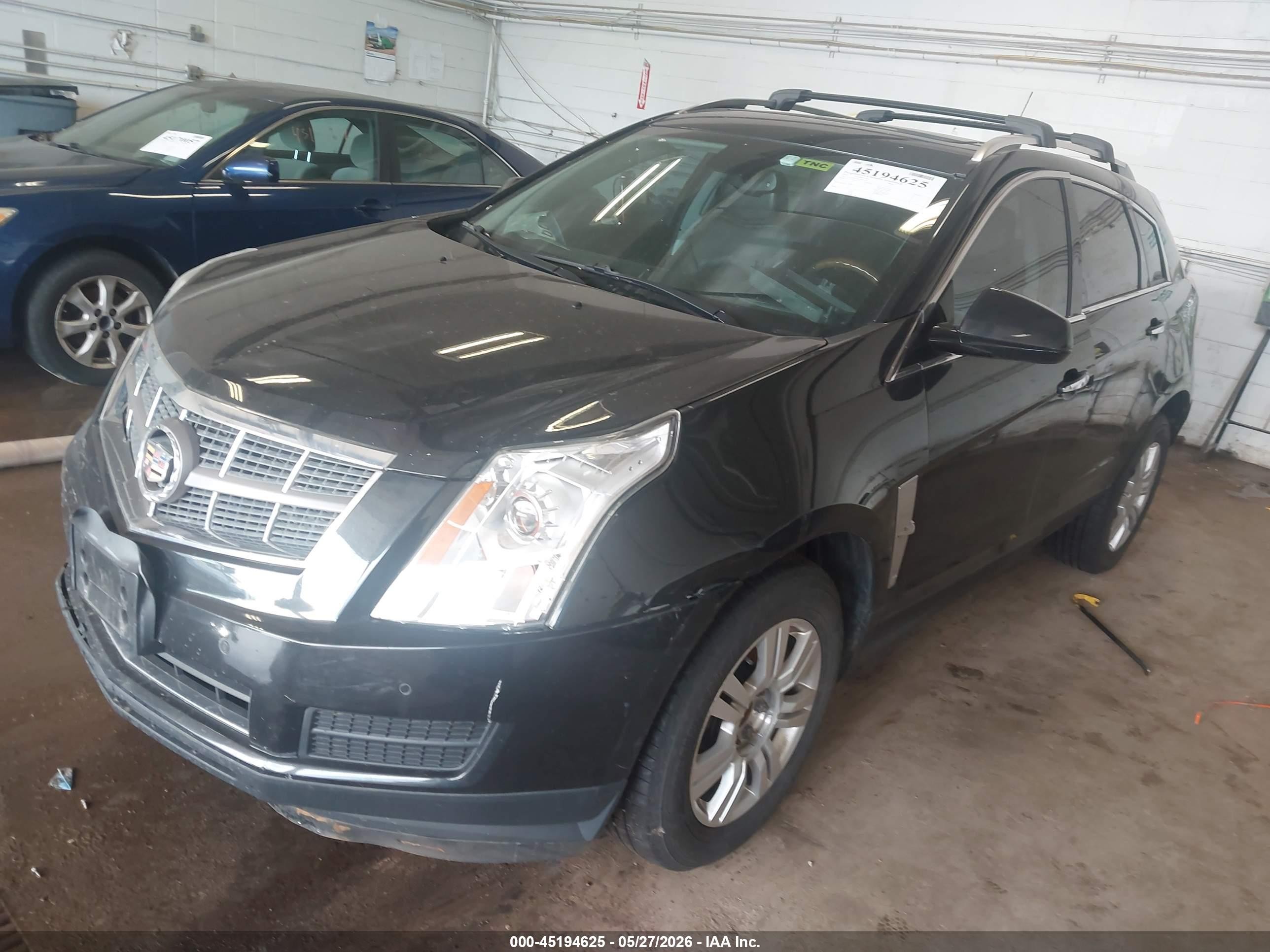 2012 Cadillac Srx Luxury Collection Black vin: 3GYFNDE30CS503136