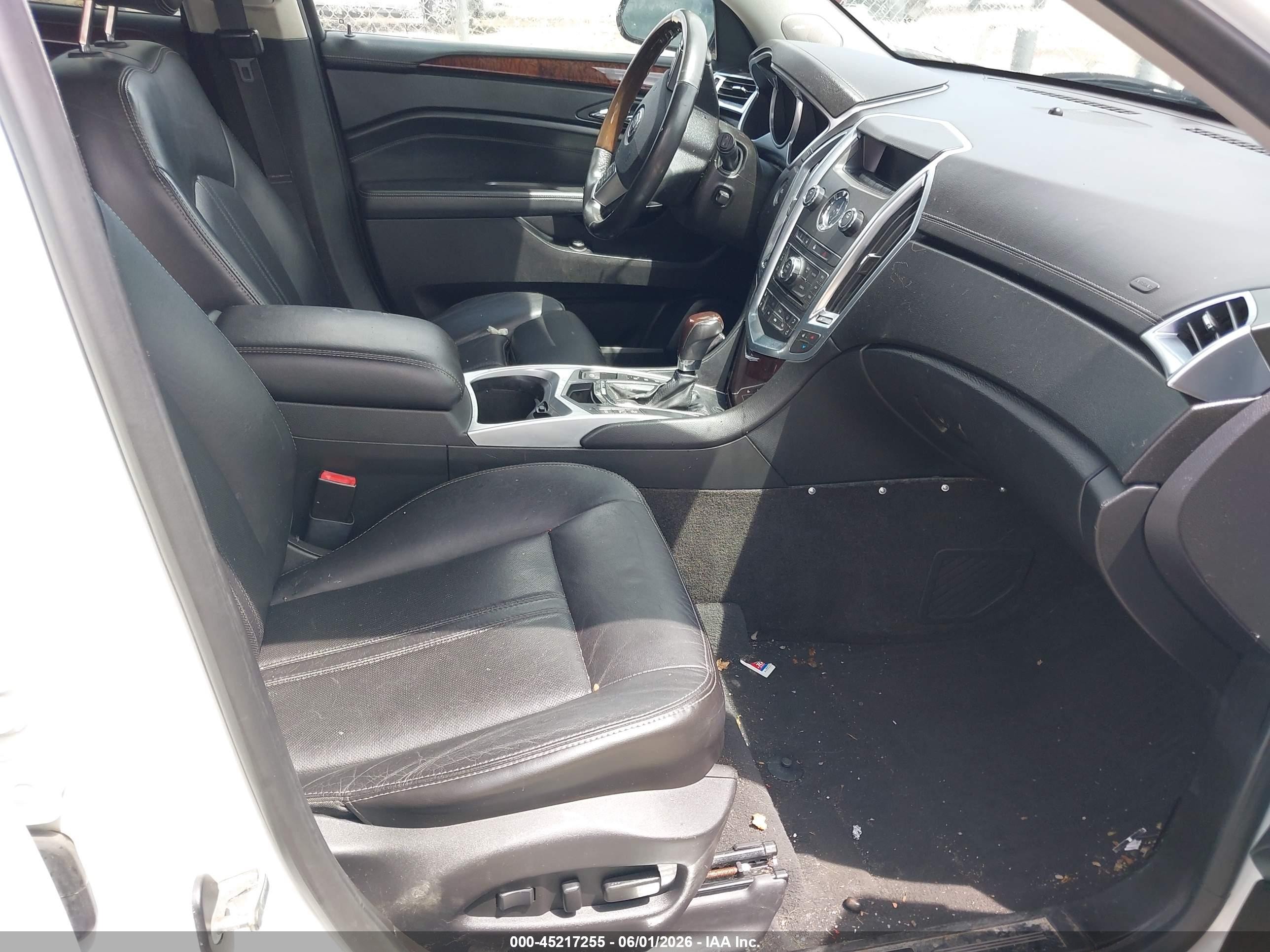 2012 Cadillac Srx Luxury Collection White vin: 3GYFNDE30CS534967