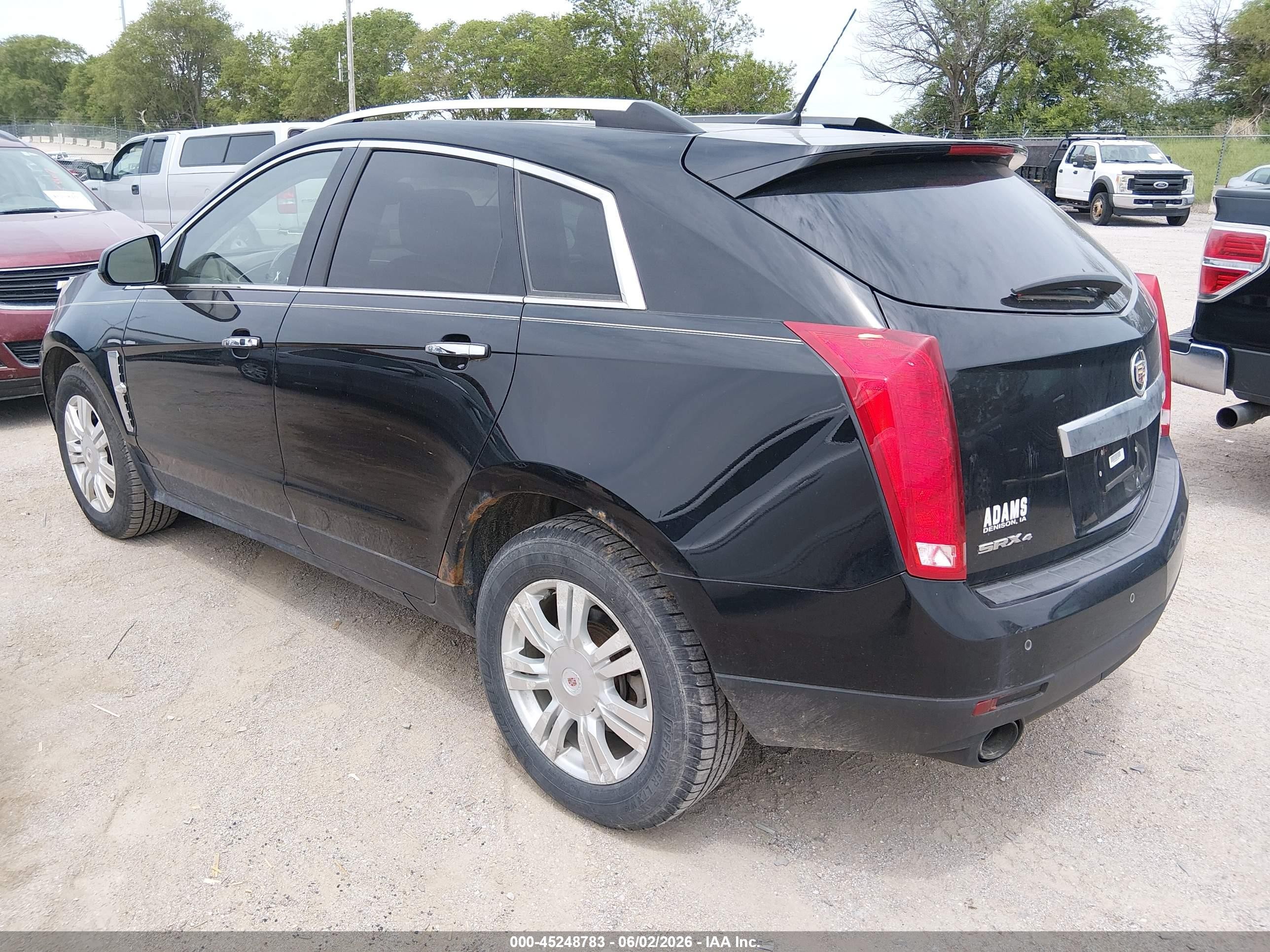 2012 Cadillac Srx Luxury Collection Black vin: 3GYFNDE30CS557729