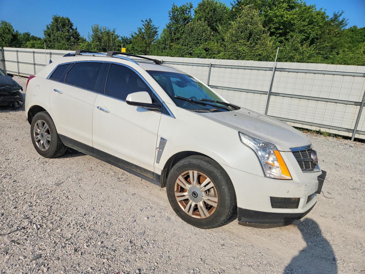 2012 Cadillac Srx Luxury Collection White vin: 3GYFNDE30CS622109