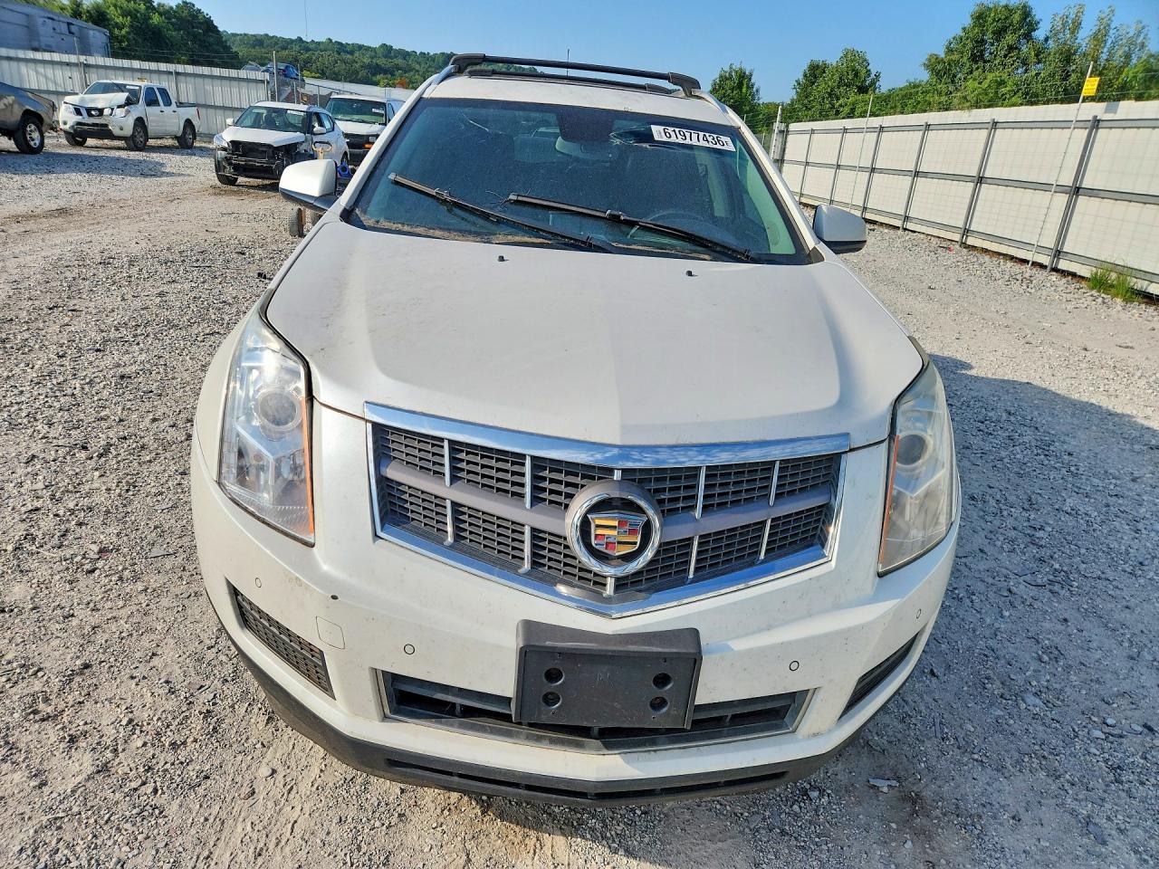 2012 Cadillac Srx Luxury Collection White vin: 3GYFNDE30CS622109