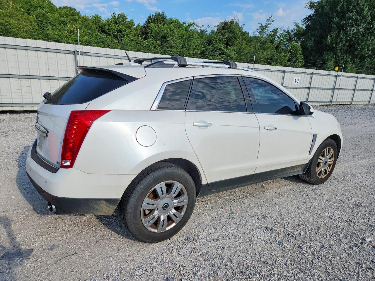 2012 Cadillac Srx Luxury Collection White vin: 3GYFNDE30CS622109