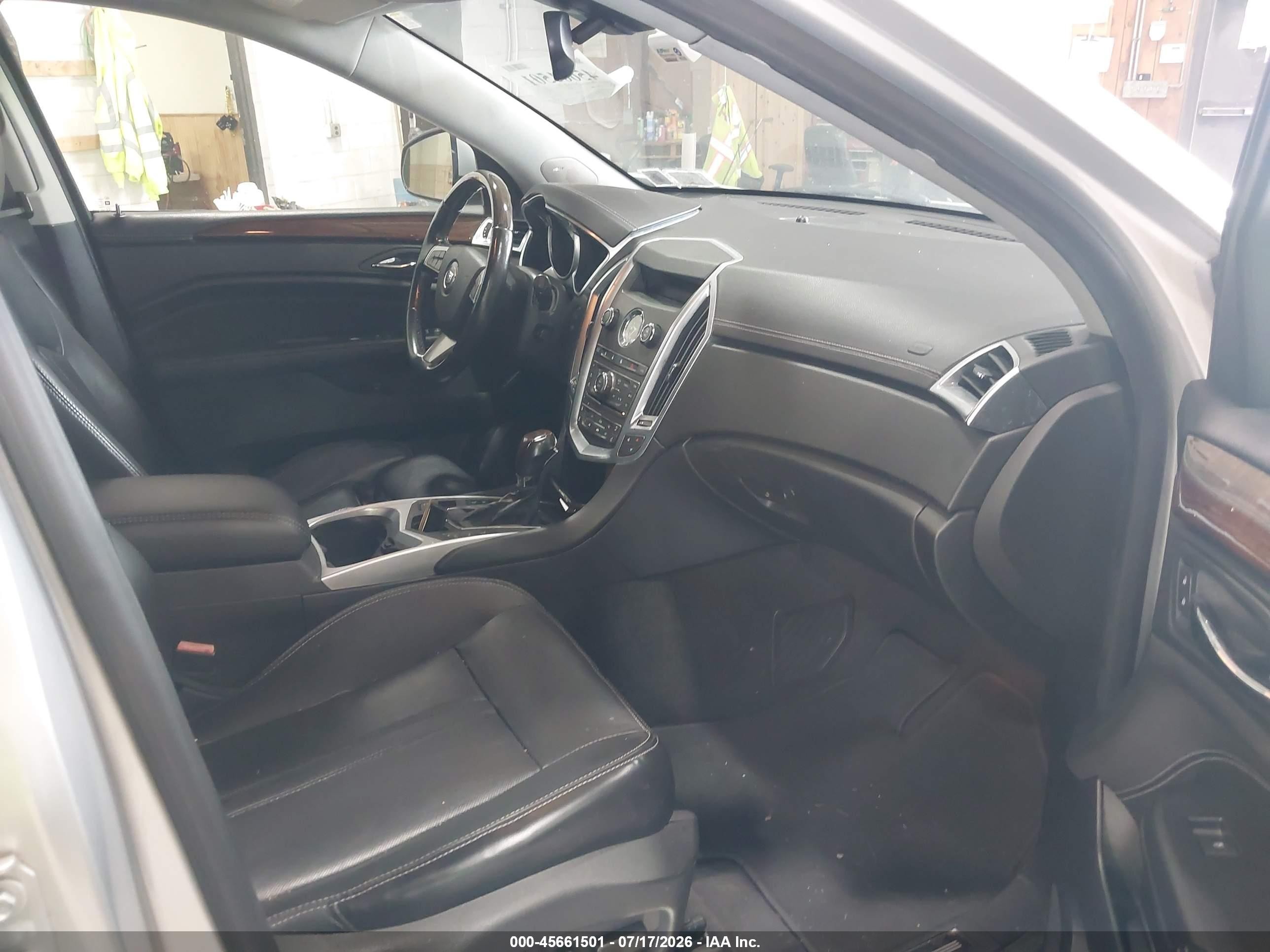 2012 Cadillac Srx Luxury Collection Silver vin: 3GYFNDE30CS622319