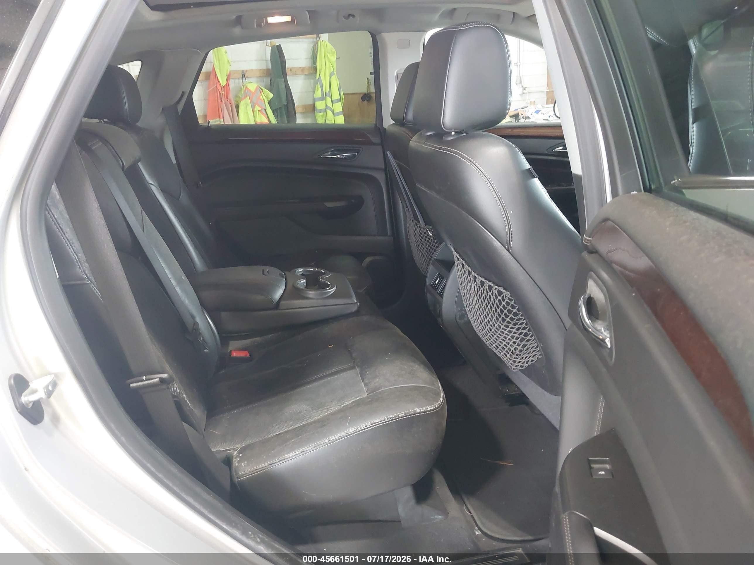 2012 Cadillac Srx Luxury Collection Silver vin: 3GYFNDE30CS622319