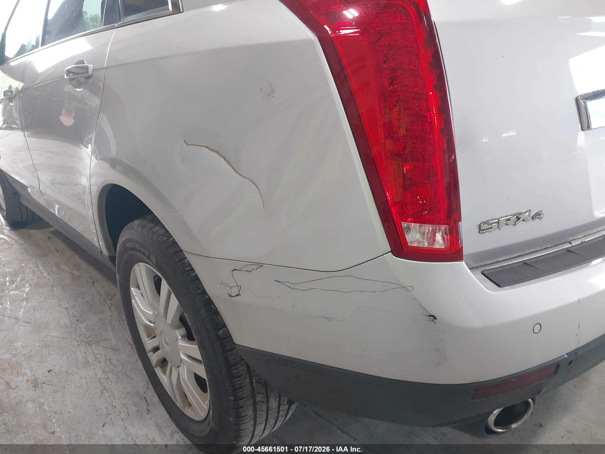 2012 Cadillac Srx Luxury Collection Silver vin: 3GYFNDE30CS622319