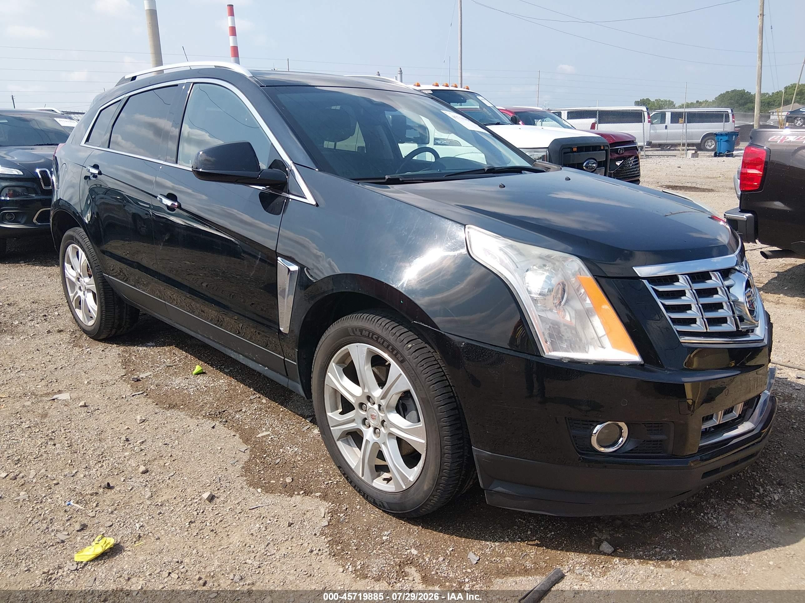 2013 Cadillac Srx Performance Collection Black vin: 3GYFNDE30DS563502